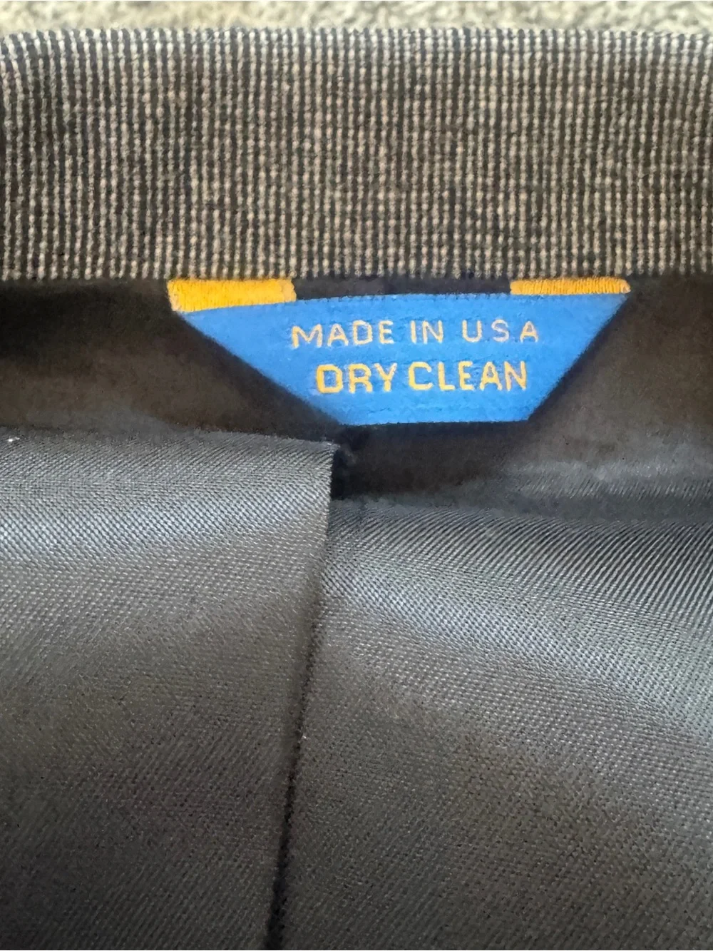 Vintage Pendleton Wool Western Blazer Sport Coat USA Gray Flecked 42